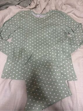 Lake pajama set aloe dot